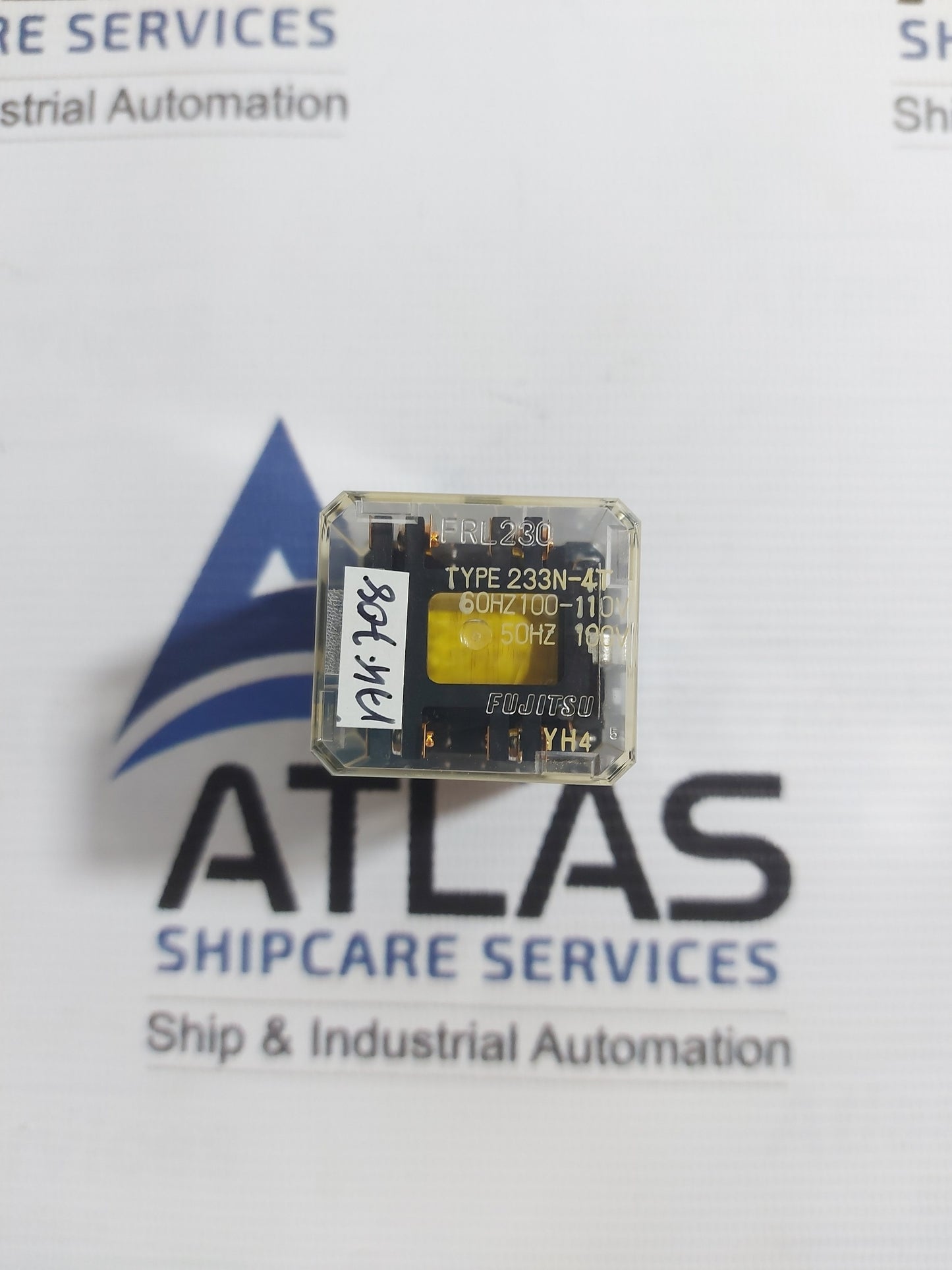 FUJITSU 233N-4T AUXILIARY RELAY 60Hz 100-110V N580-2333-N014