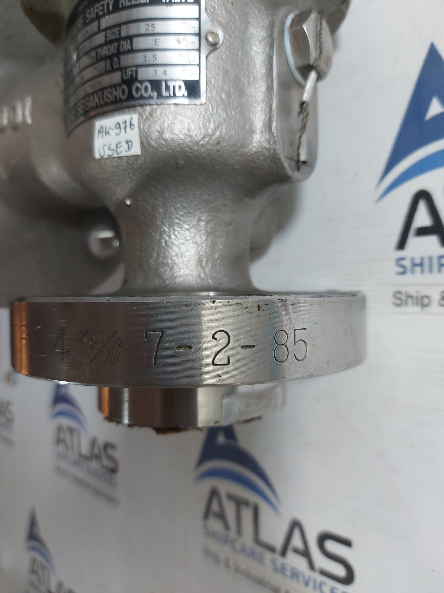 FUKUI REC 264 FULL BORE SAFETY RELIEF VALVE