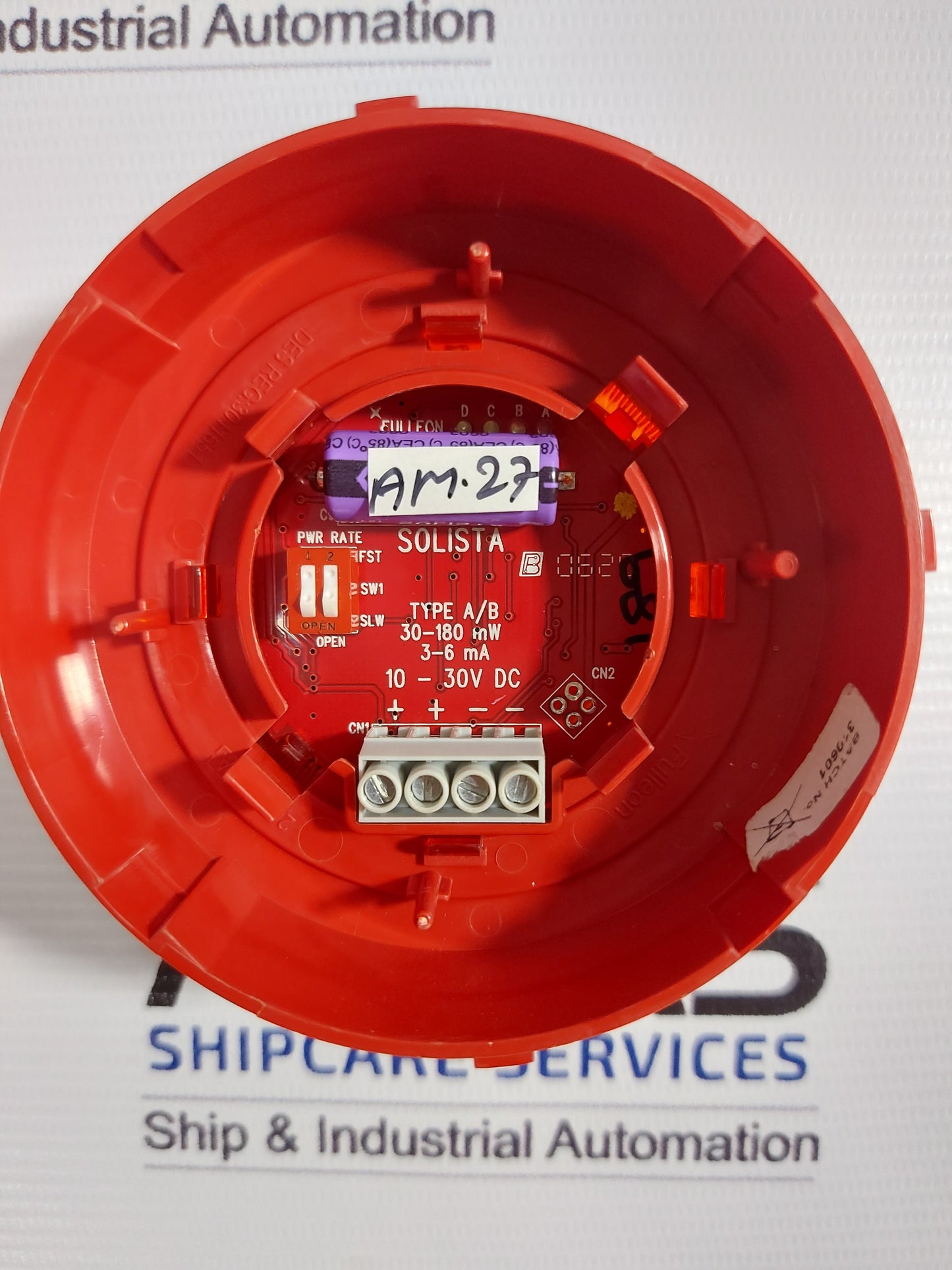 FULLEON SOLISTA A/B SOUNDER 10-30V DC 3-6mA 30-180Mw