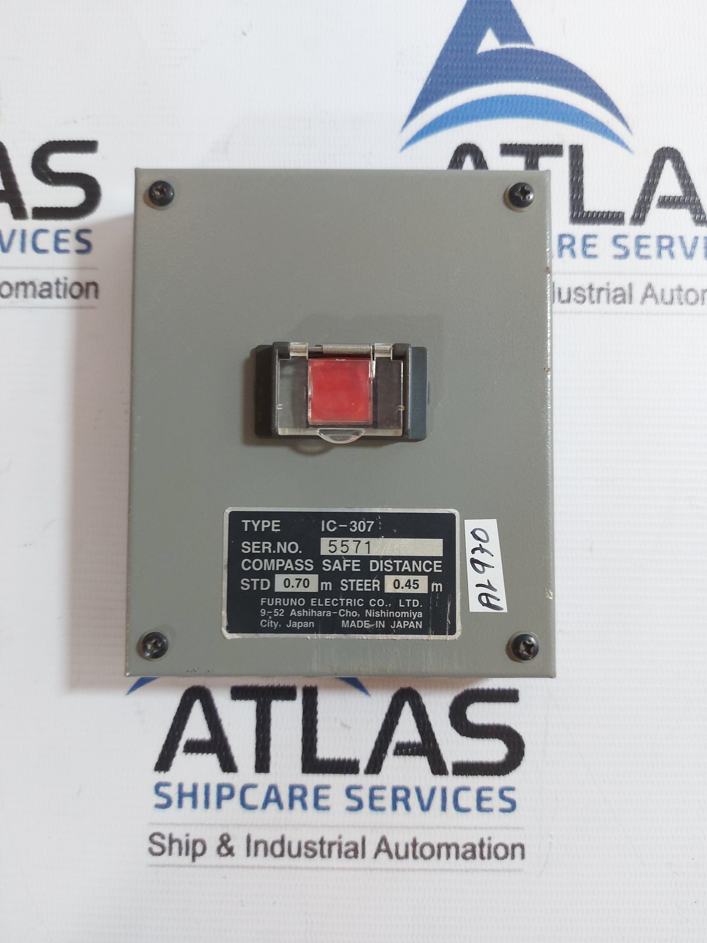 FURUNO IC-307 SSAS SHIP SECURITY ALERT SYSTEM BUTTON
