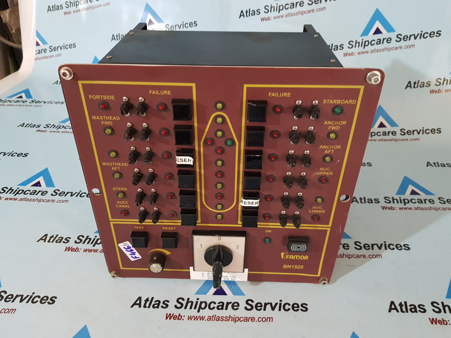 Famor BN1520 Navigation And Signal Light Control Panel – Atlas Shipcare ...