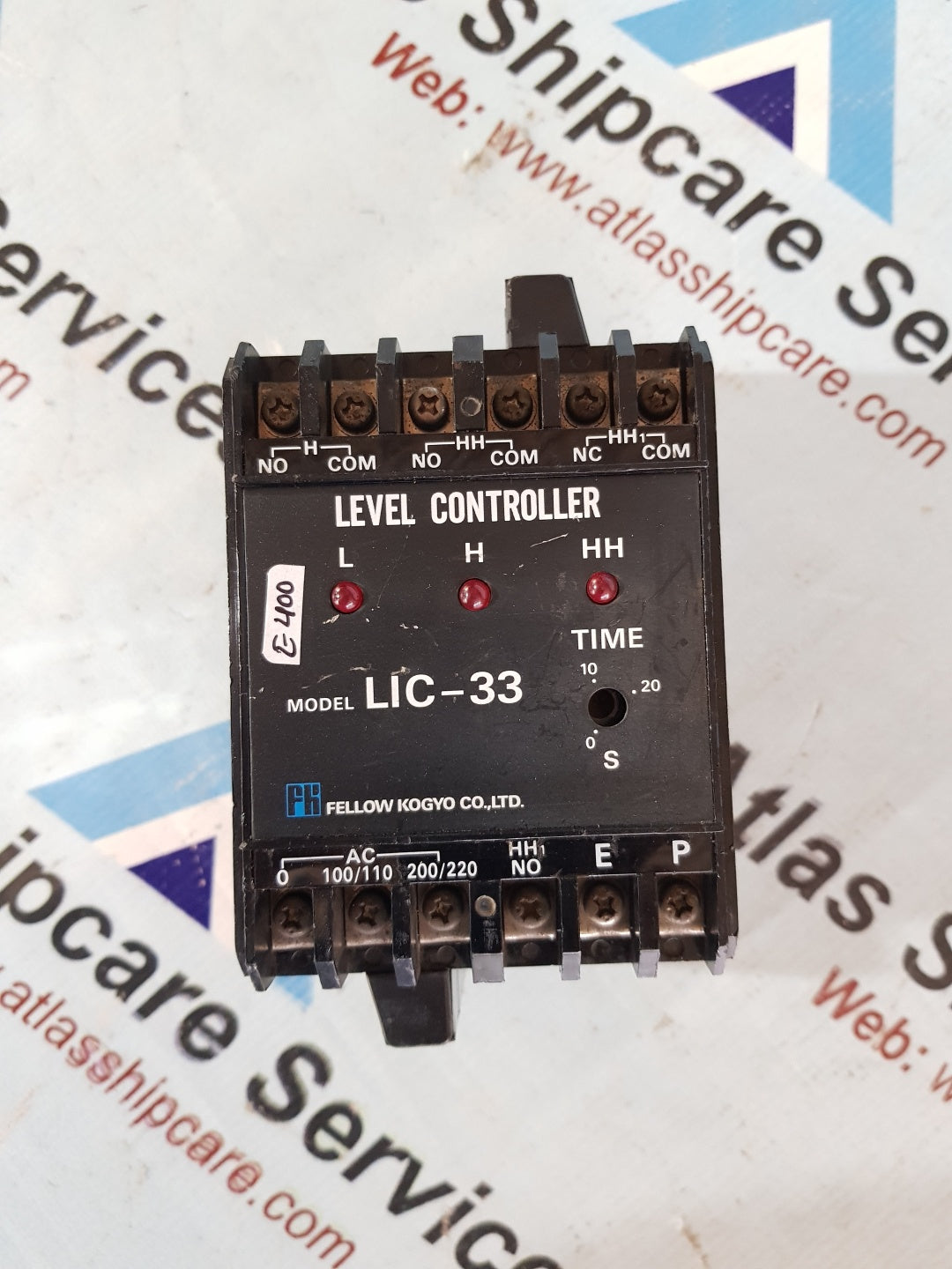 Fellow Kogyo LIC-33 Capacitance Level Controller – Atlas Shipcare Services