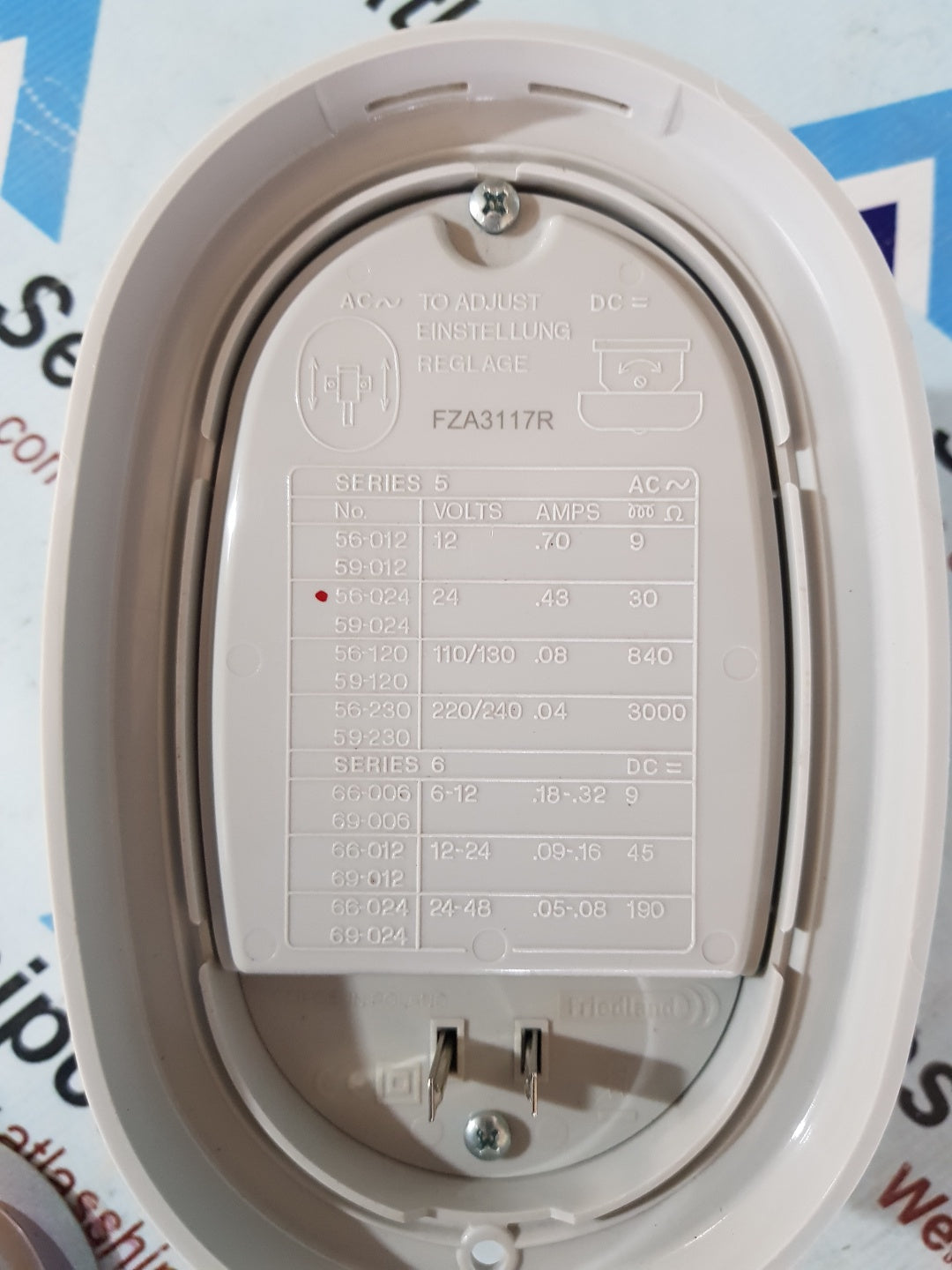 Frieland FZA3117R Einstellung Reglage