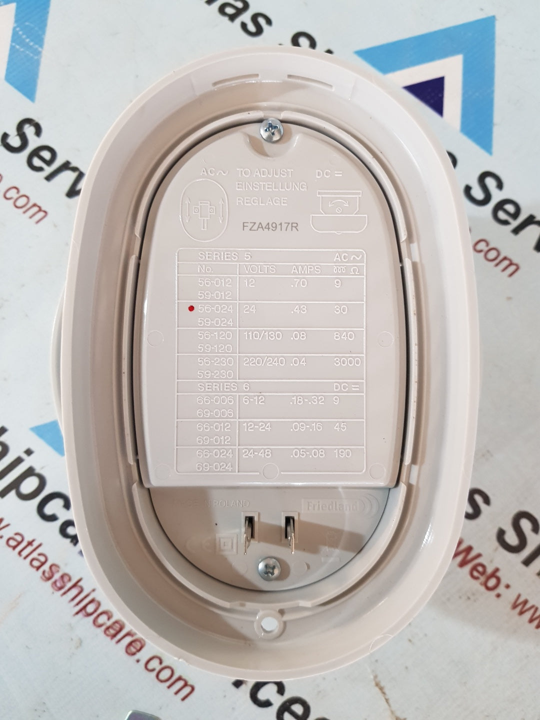 Frieland FZA4917R Einstellung Reglage