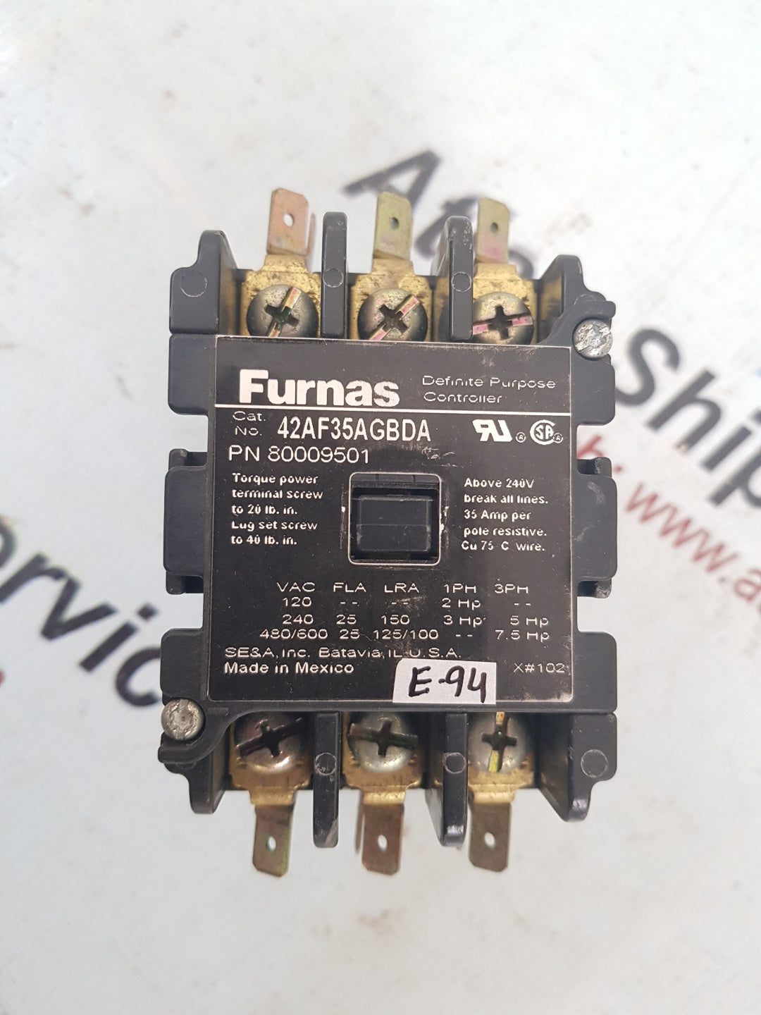 Furnas 42AF35AGBDA Definite Purpose Controller