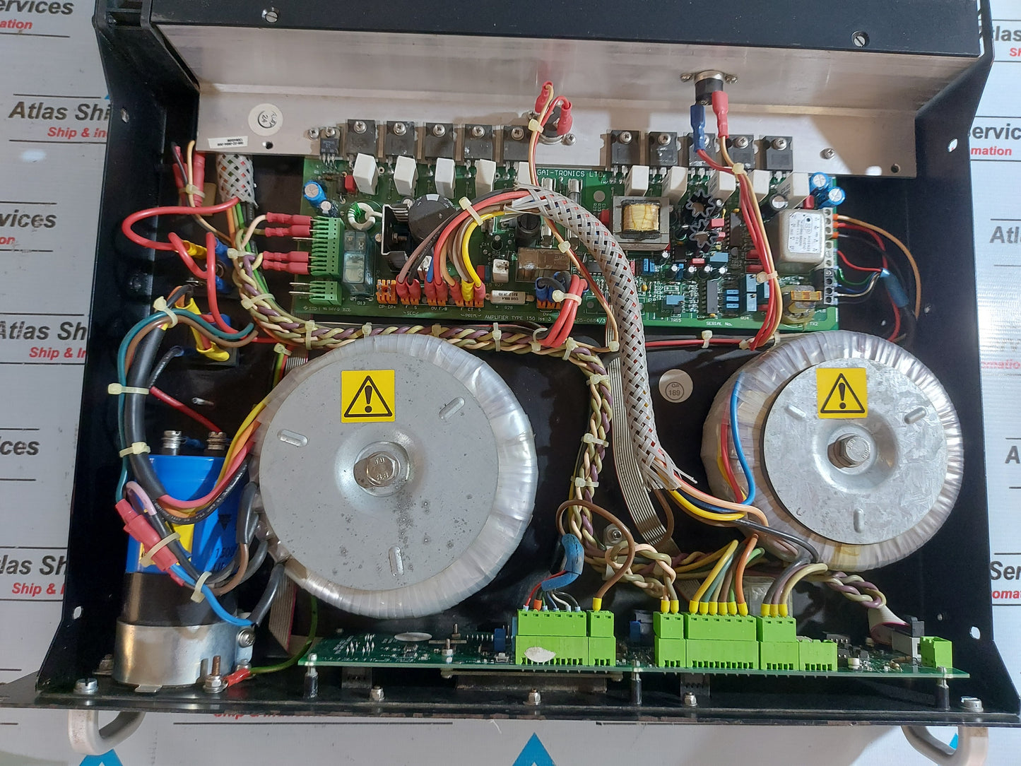 GAI-TRONICS 300-I ELEMEC PLUS POWER AMPLIFIER 50/60Hz