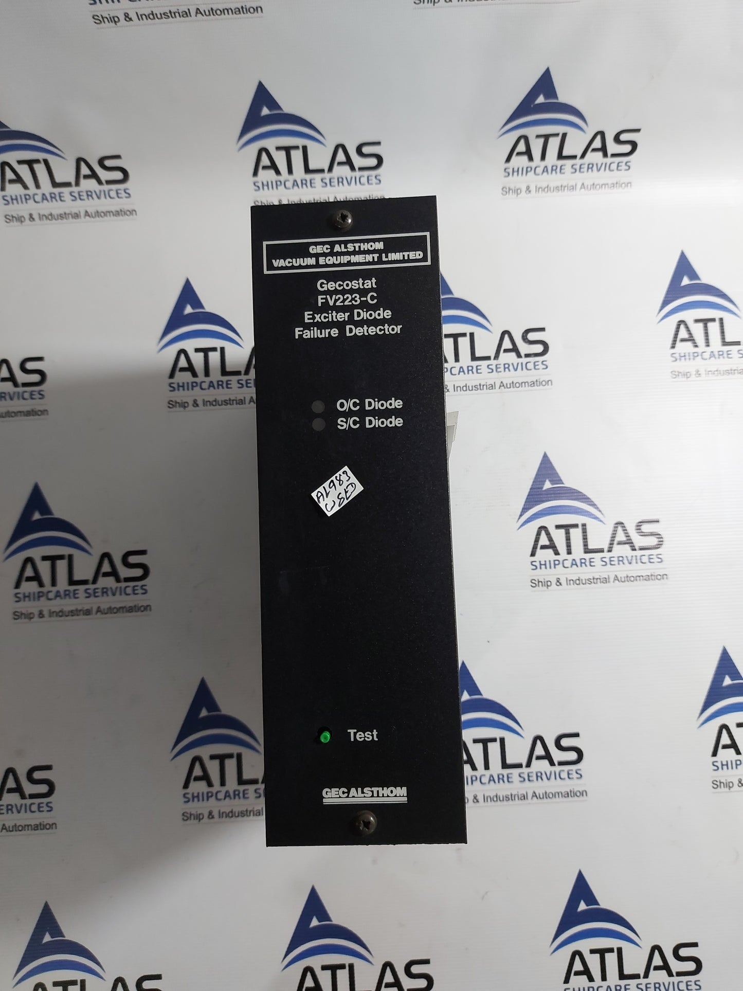 GEC ALSTHOM GECOSTAT FV223-C EXCITER DIODE FAILURE DETECTOR