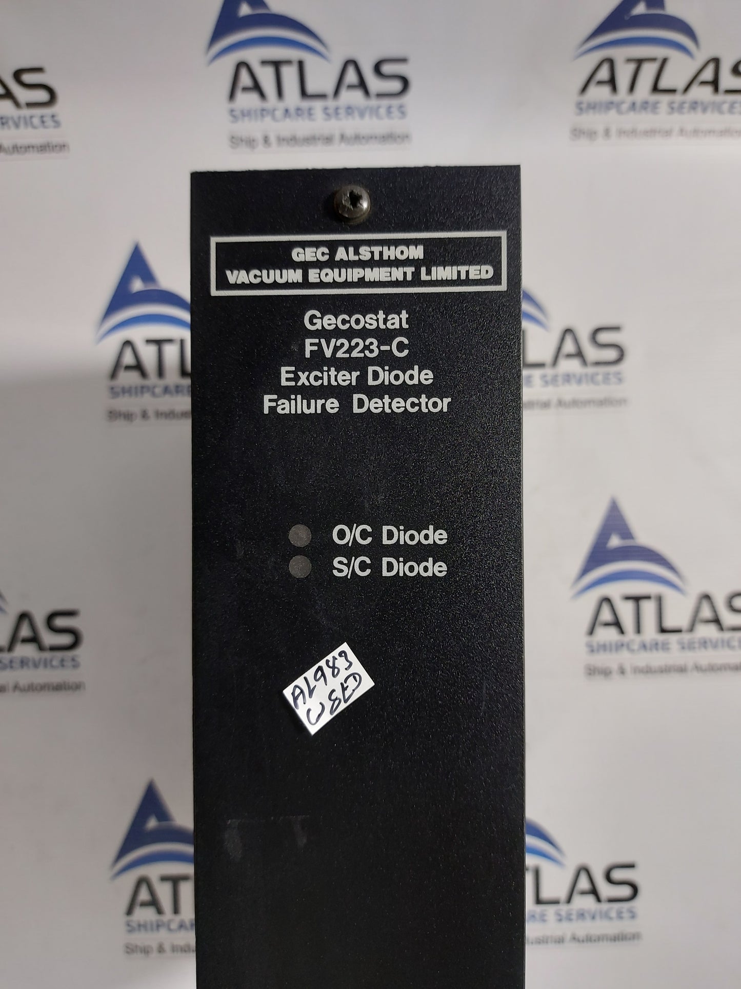 GEC ALSTHOM GECOSTAT FV223-C EXCITER DIODE FAILURE DETECTOR