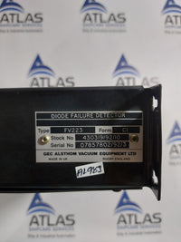 GEC ALSTHOM GECOSTAT FV223-C EXCITER DIODE FAILURE DETECTOR