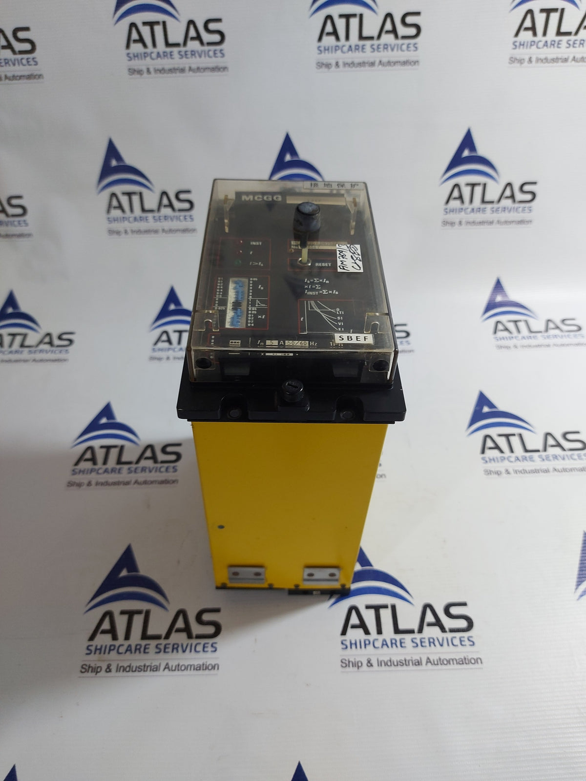 GEC ALSTHOM MCGG22D1CD0752A OVERCURRENT PROTECTION RELAY