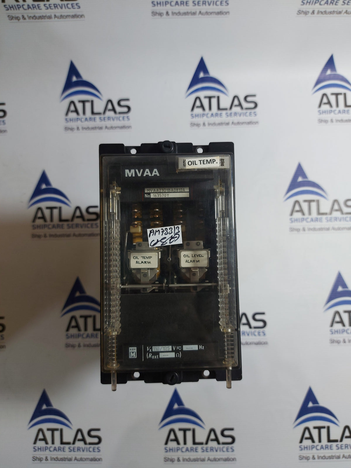 GEC ALSTHOM MVAA23D1BA0810A OIL TEMPERATURE RELAY