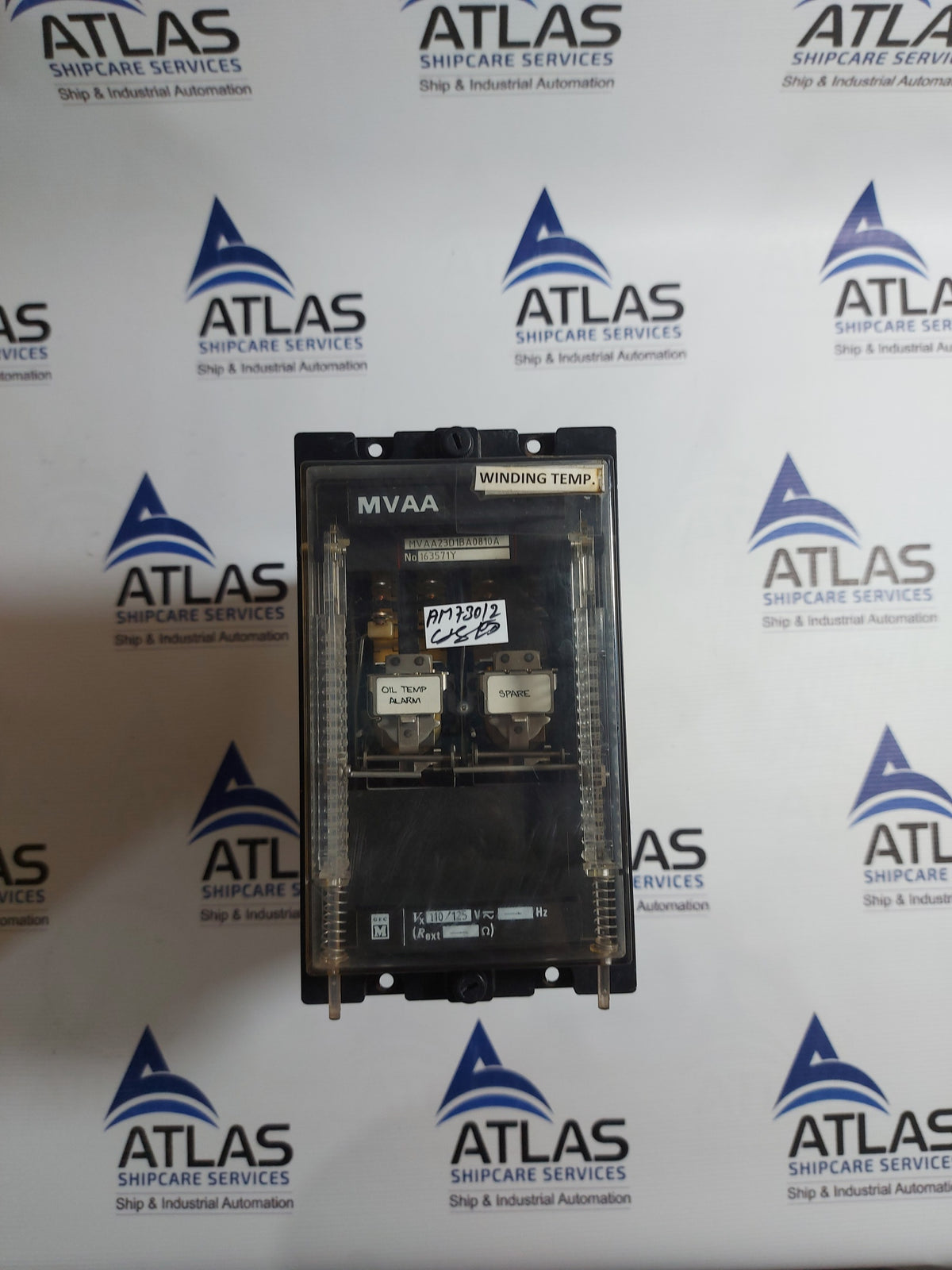 GEC ALSTHOM MVAA23D1BA0810A WINDING TEMPERATURE RELAY