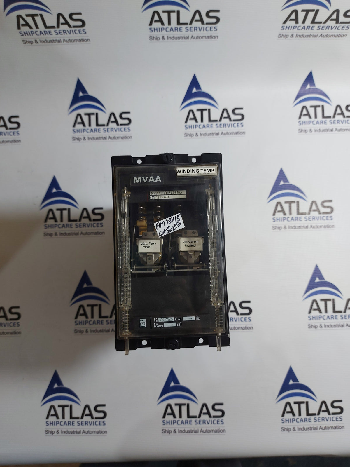 GEC ALSTHOM MVAA23D1BA0810A WINDING TEMPERATURE RELAY