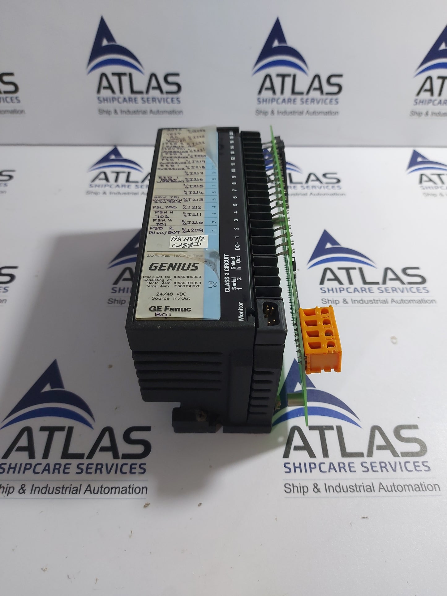 GE FANUC IC660EBD020T ELECTRONIC ASSEMBLY MODULE 24/48VDC 16PT SOURCE