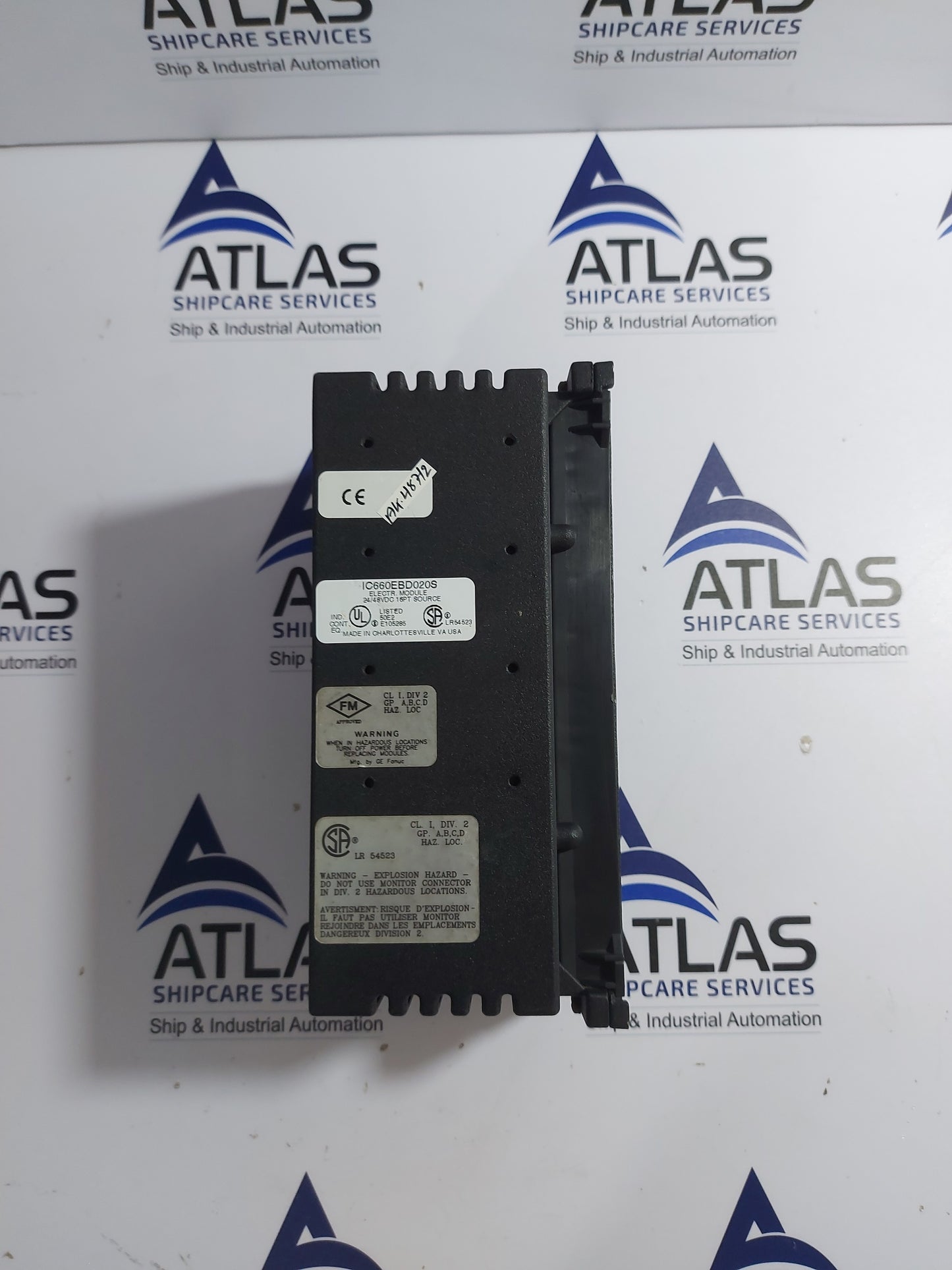 GE FANUC IC660EBD020T ELECTRONIC ASSEMBLY MODULE 24/48VDC 16PT SOURCE