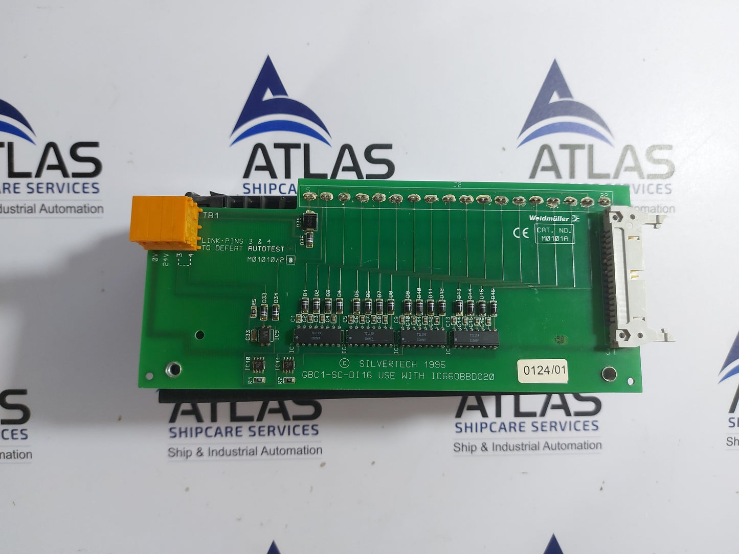 GE FANUC IC660EBD020T ELECTRONIC ASSEMBLY MODULE 24/48VDC 16PT SOURCE