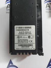 GE FANUC IC660EBD021T ELECTRONIC ASSEMBLY MODULE 24/48VDC 16 SINK MODULE