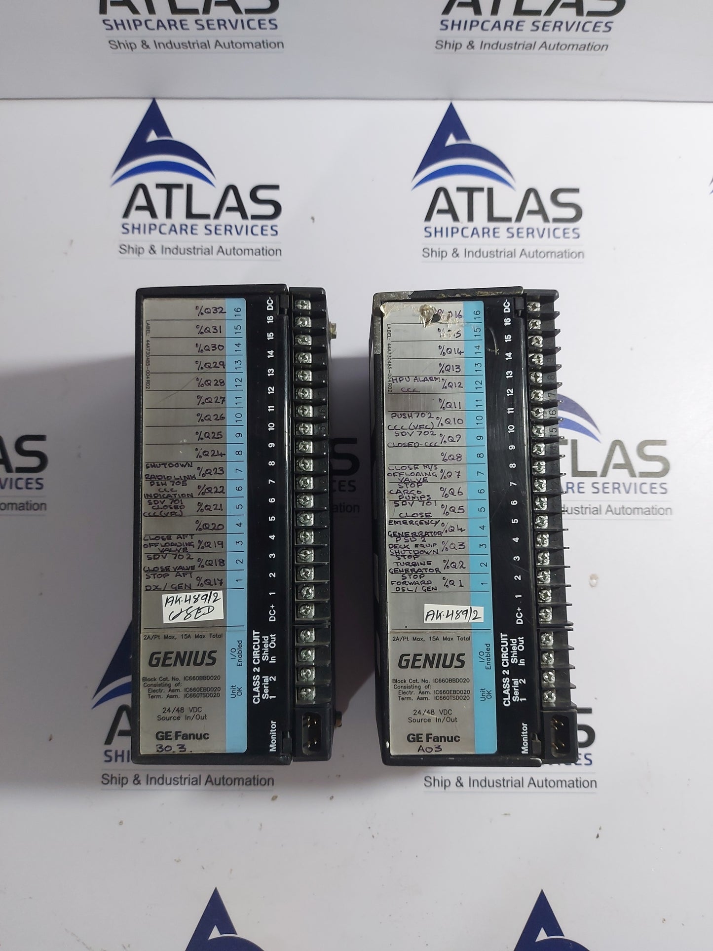 GE FANUC IC660TSD020K TERM MODULE 24/48VDC 16PT SOURCE BLOCK