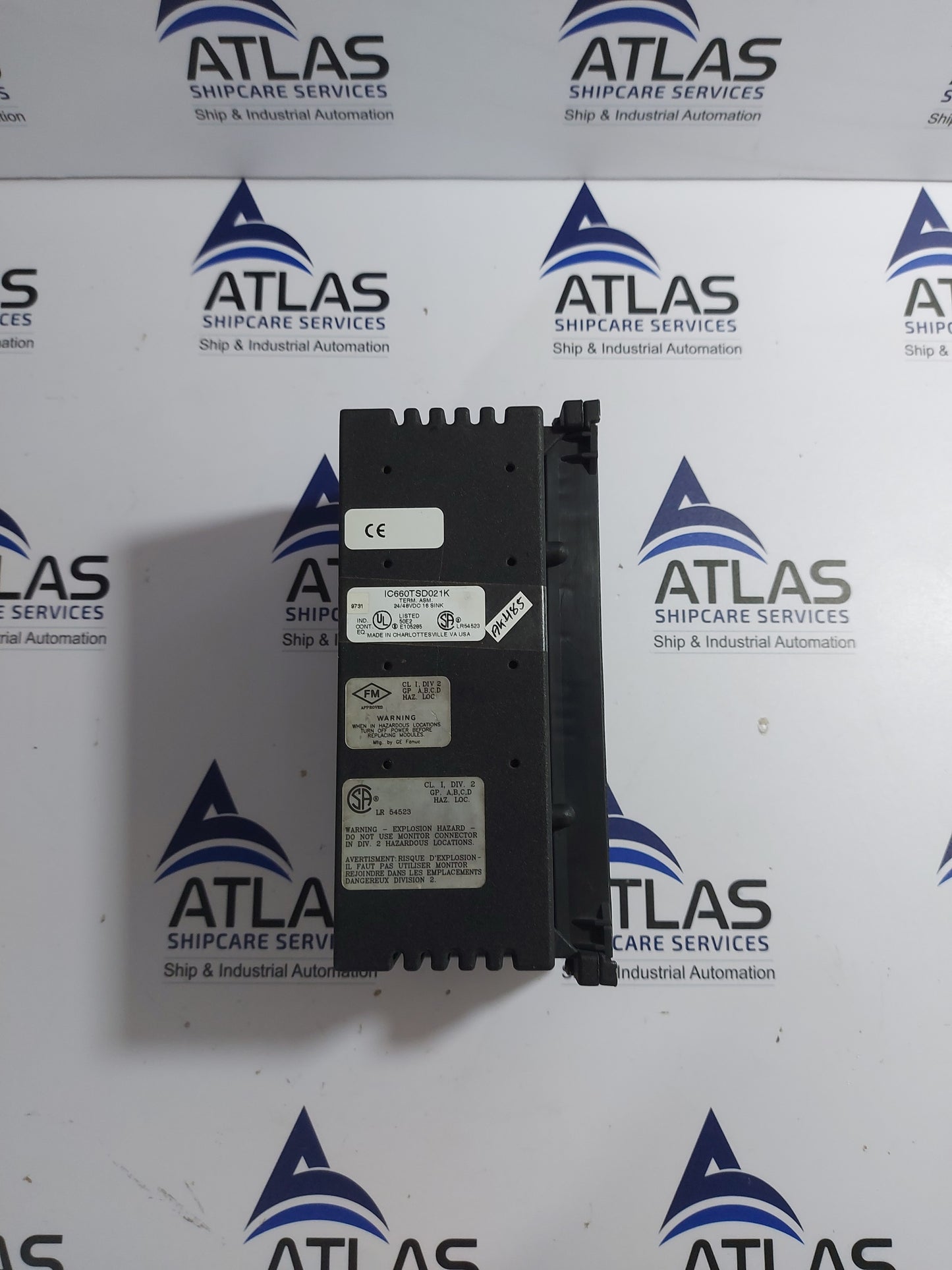 GE FANUC IC660TSD021K TERM MODULE 24/48VDC 16 SINK SOURCE BLOCK