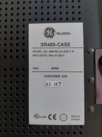 GE MULTILIN 489 GENERATOR MANAGEMENT RELAY 489-P5-LO-A20-T-H