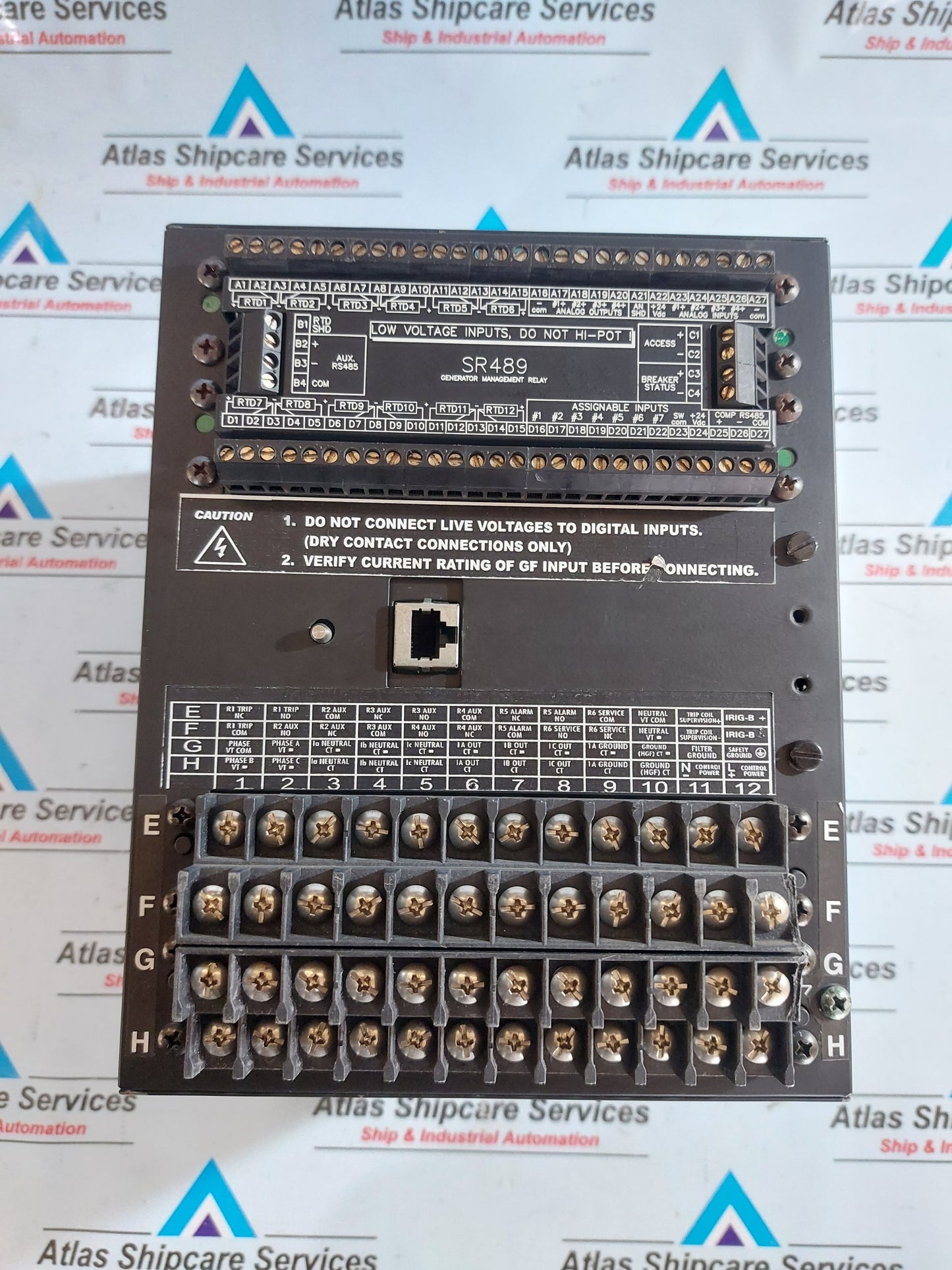 GE MULTILIN 489 GENERATOR MANAGEMENT RELAY 489-P5-LO-A20-T-H