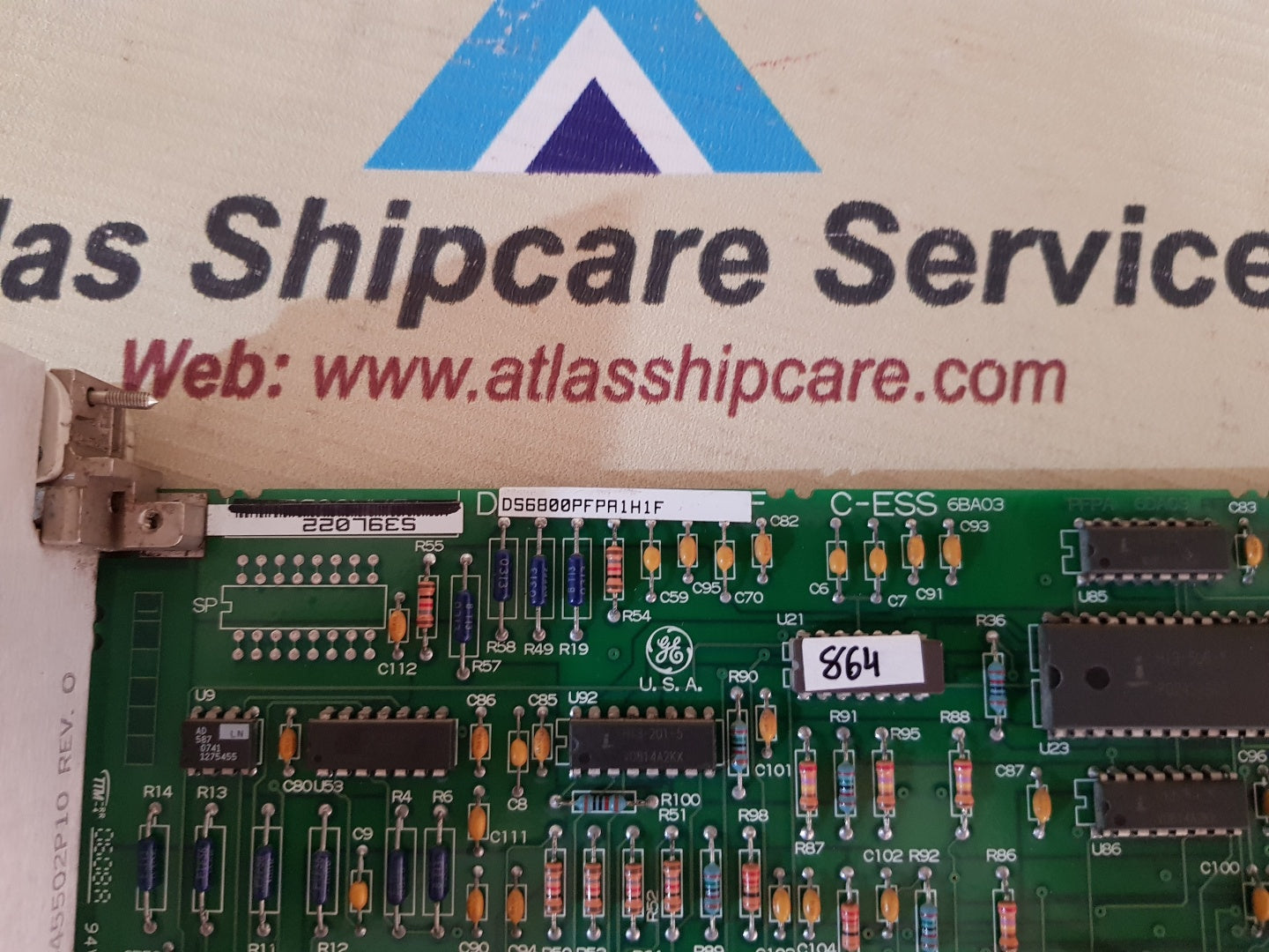 GENERAL ELECTRIC C-ESS 6BA03 CIRCUIT BOARD DS6820EGRB1A1B