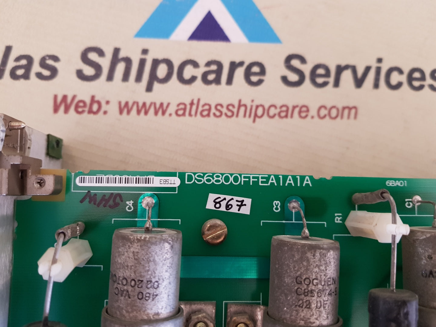 GENERAL ELECTRIC DS6810FEMA1A1A CONTROL MODULE