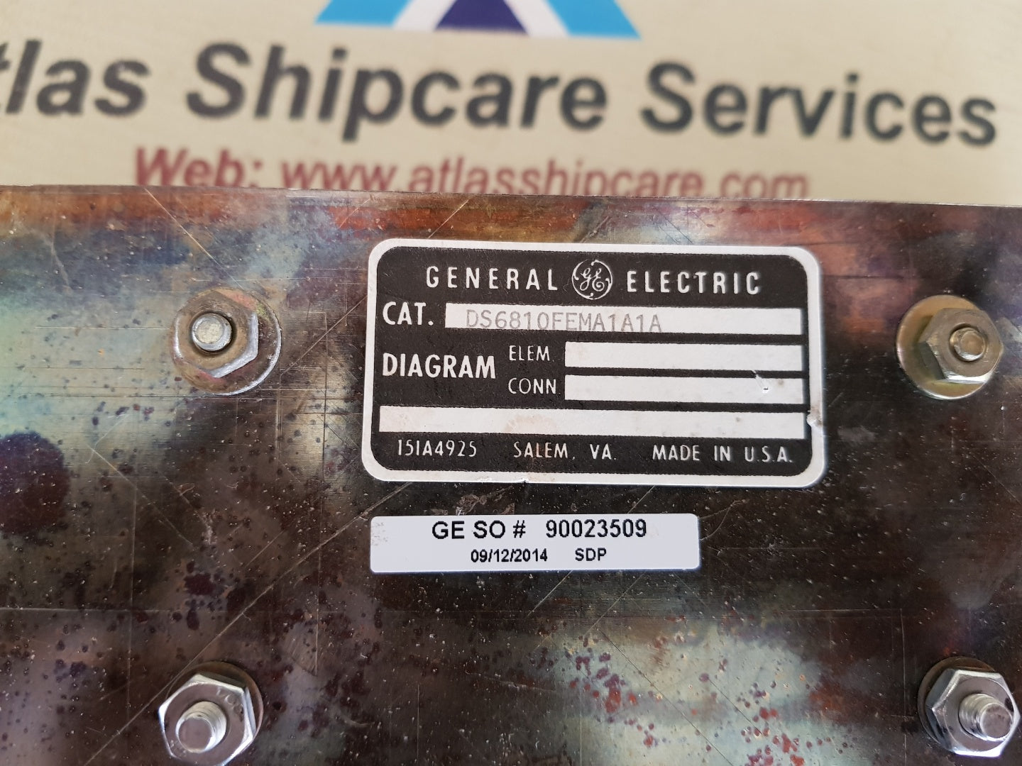 GENERAL ELECTRIC DS6810FEMA1A1A CONTROL MODULE