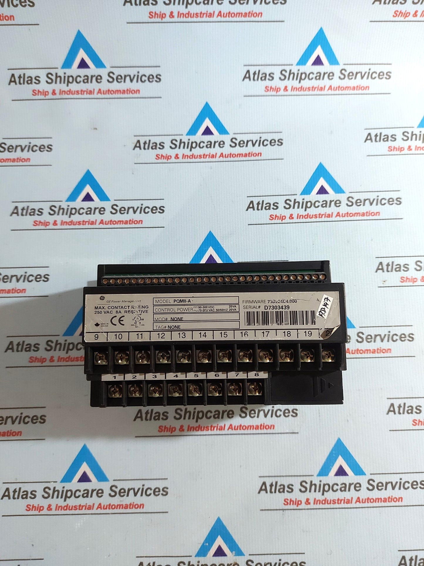 GENERAL ELECTRIC PQM II POWER QUALITY METER