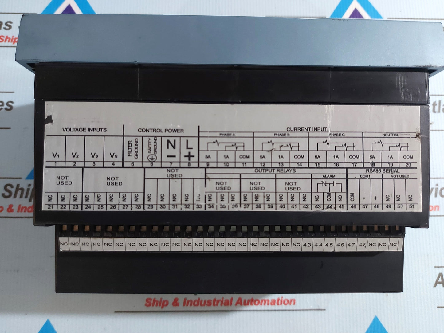 GENERAL ELECTRIC PQM II POWER QUALITY METER