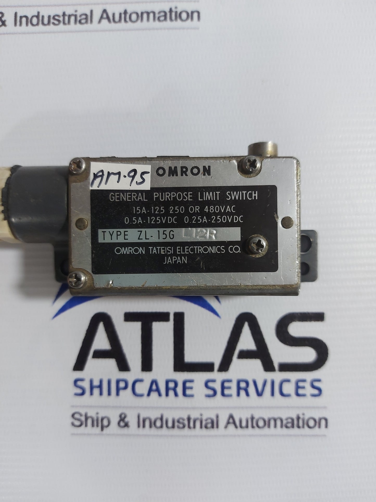 OMRON ZL-15GL12R GENERAL PURPOSE LIMIT SWITCH
