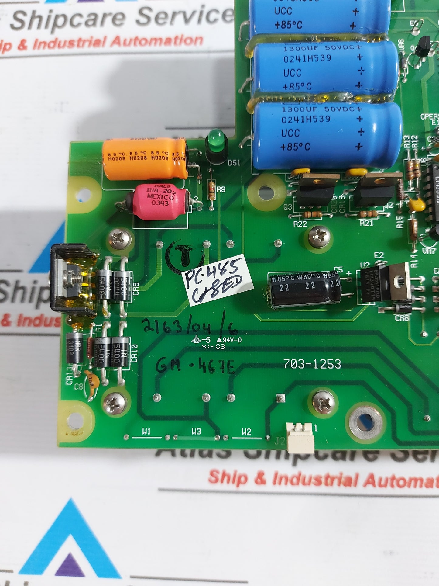 GE PANAMETRICS 710-1253 REV.A PCB BOARD