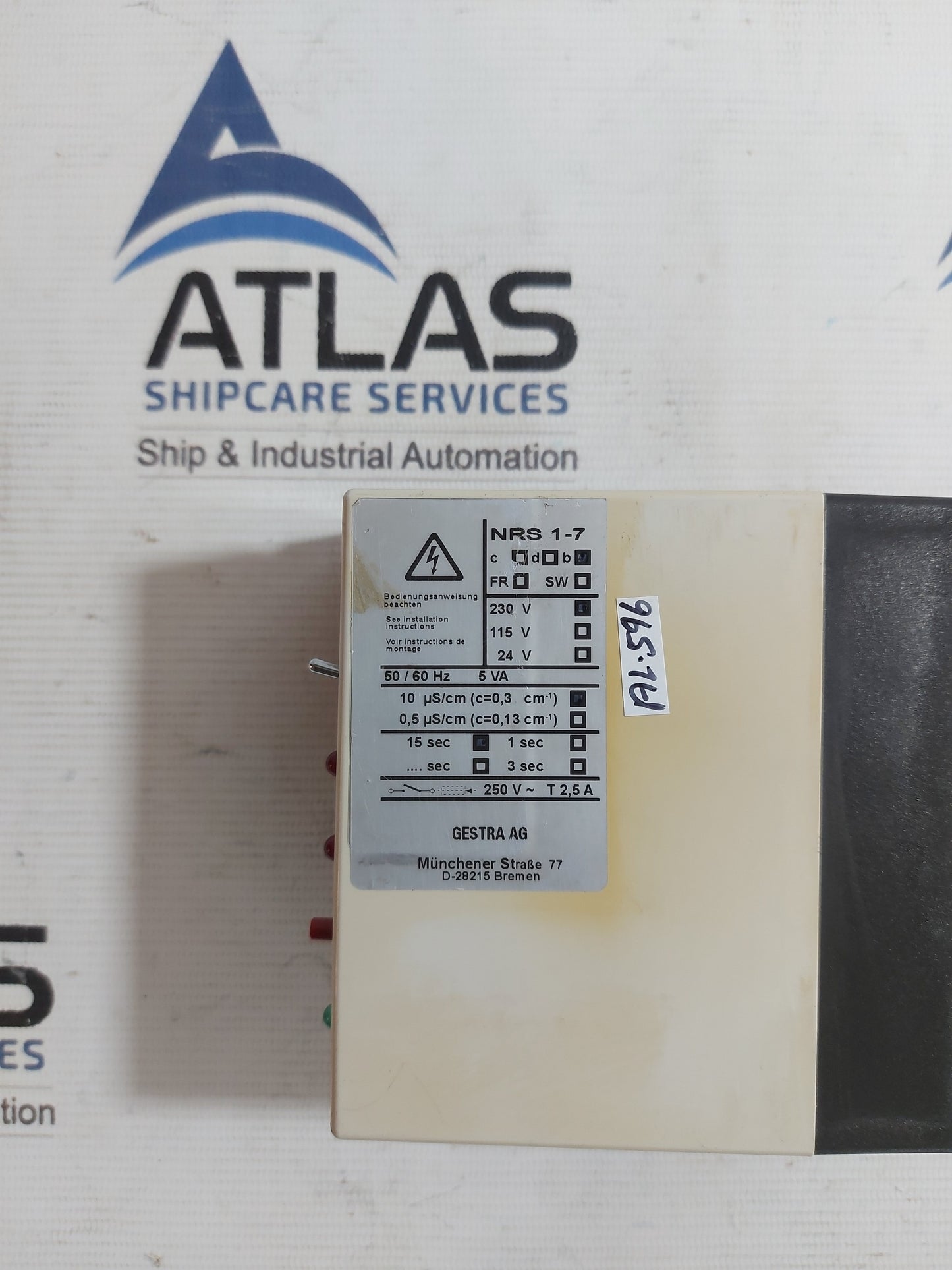 GESTRA NRS 1-7 b FLOWSERVE LEVEL SWITCH 230V