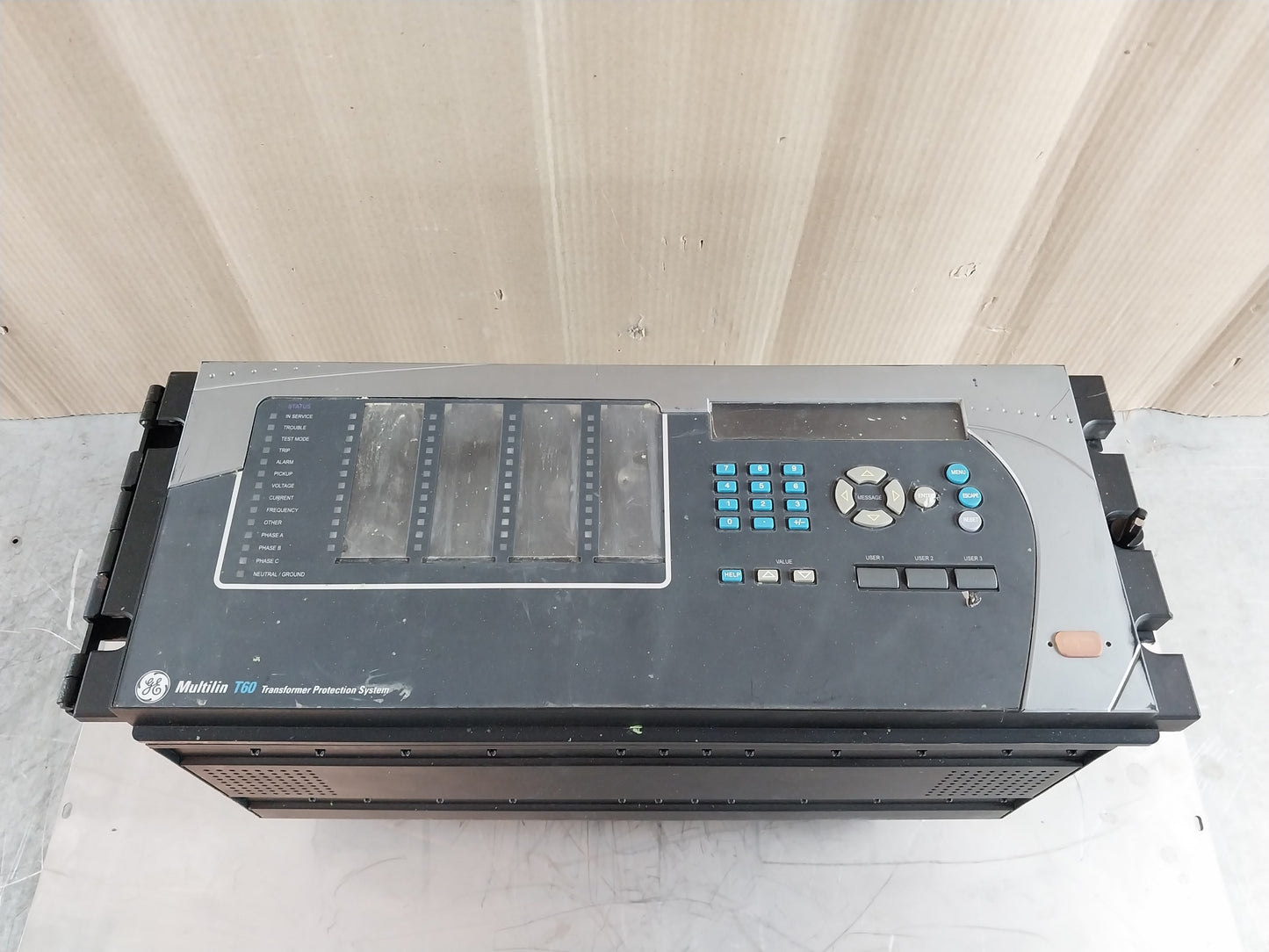 GE T60UJ3HKHF8NH6DM8LP67U67WXX MULTILIN T60 TRANSFORMER MANAGEMENT RELAY