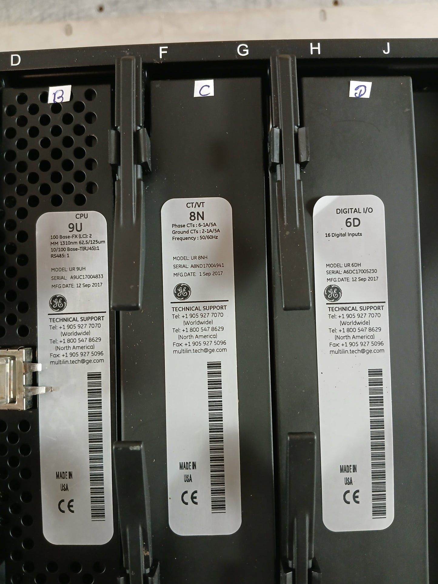 GE T60UJ3HKHF8NH6DM8LP67U67WXX MULTILIN T60 TRANSFORMER MANAGEMENT RELAY