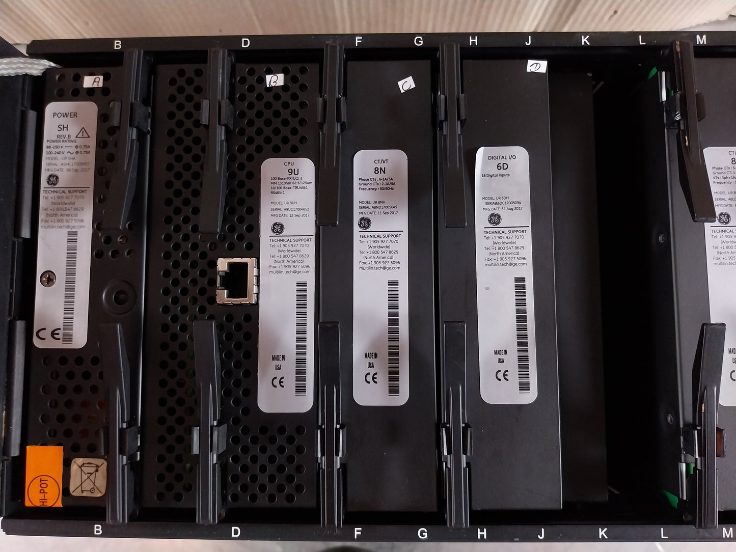 GE T60UJ3HKHF8NH6DM8LP67U67WXX MULTILIN T60 TRANSFORMER MANAGEMENT RELAY