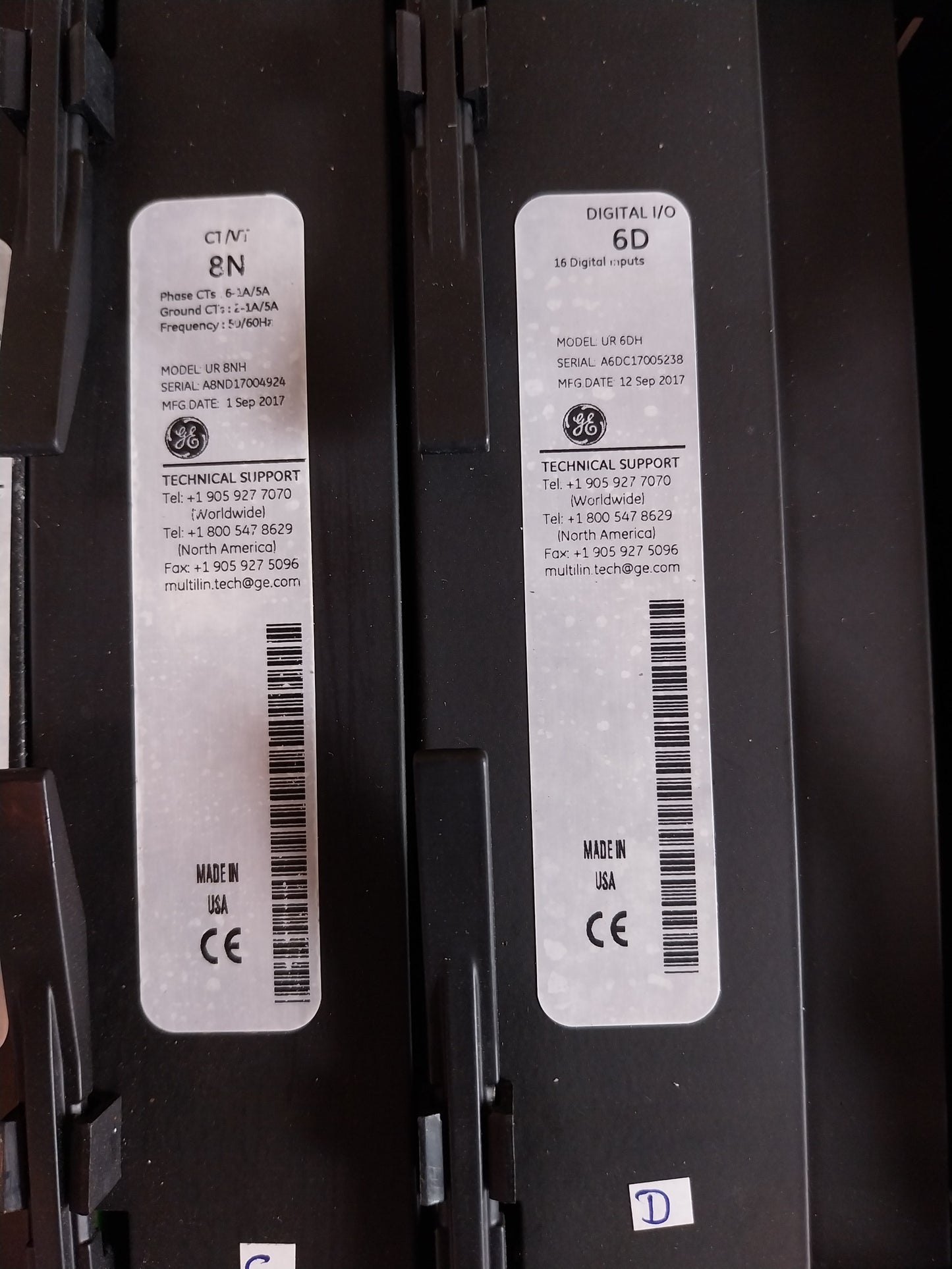 GE T60UJ3HKHF8NH6DM8LP67U67WXX MULTILIN T60 TRANSFORMER MANAGEMENT RELAY
