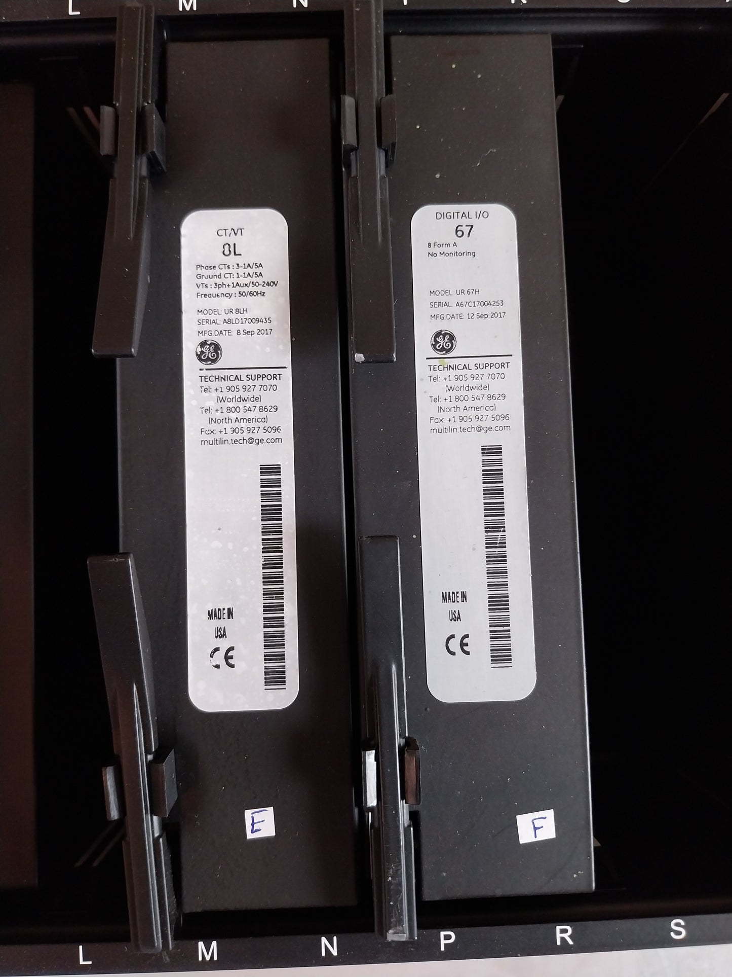 GE T60UJ3HKHF8NH6DM8LP67U67WXX MULTILIN T60 TRANSFORMER MANAGEMENT RELAY