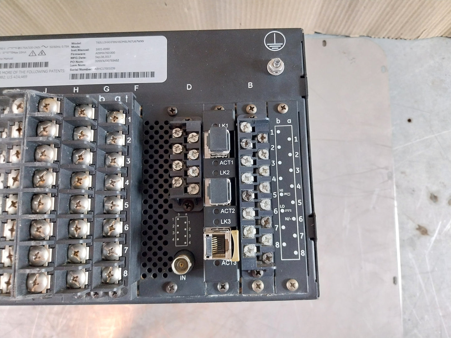 GE T60UJ3HKHF8NH6DM8LP67U67WXX MULTILIN T60 TRANSFORMER MANAGEMENT RELAY