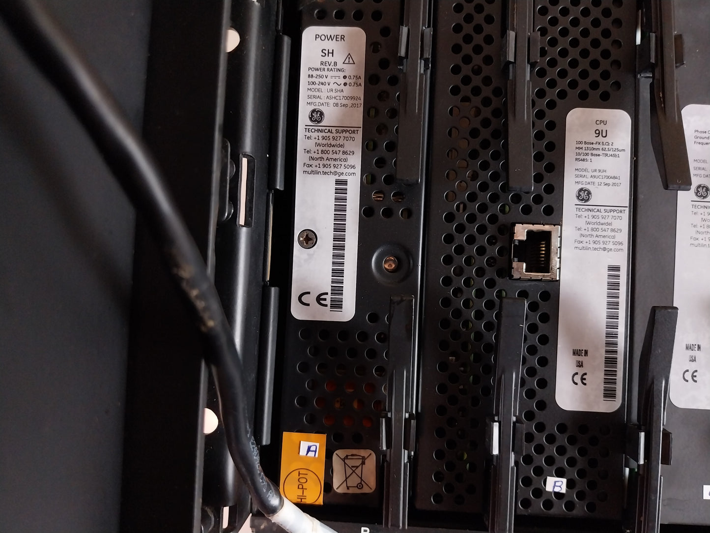 GE T60UJ3HKHF8NH6DM8LP67U67WXX MULTILIN T60 TRANSFORMER MANAGEMENT RELAY