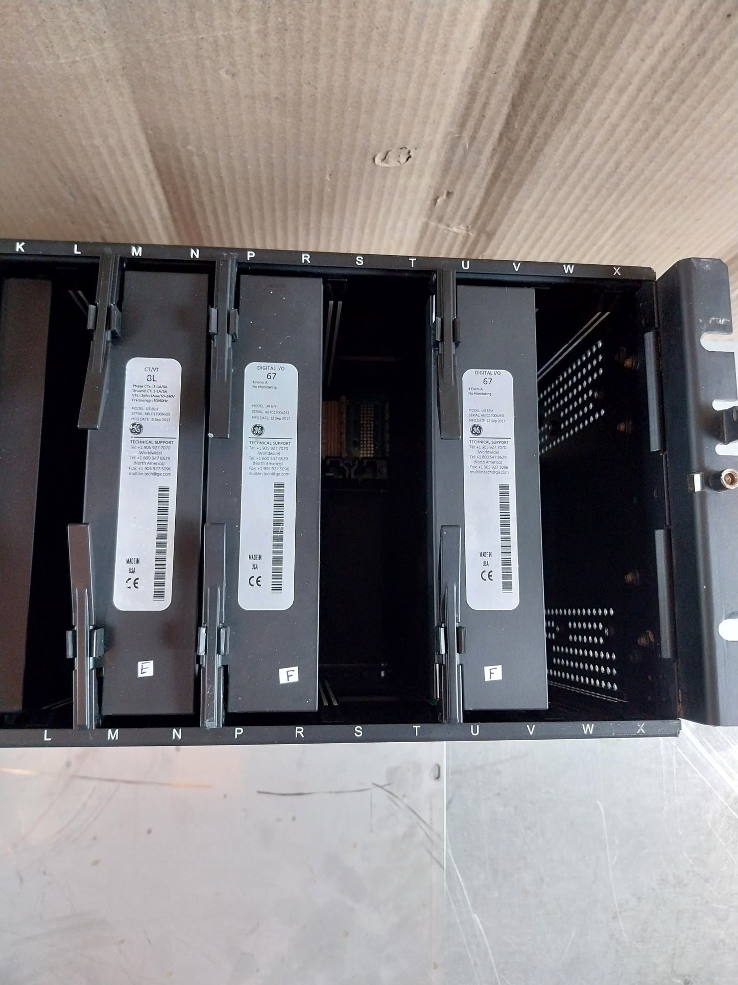 GE T60UJ3HKHF8NH6DM8LP67U67WXX MULTILIN T60 TRANSFORMER MANAGEMENT RELAY