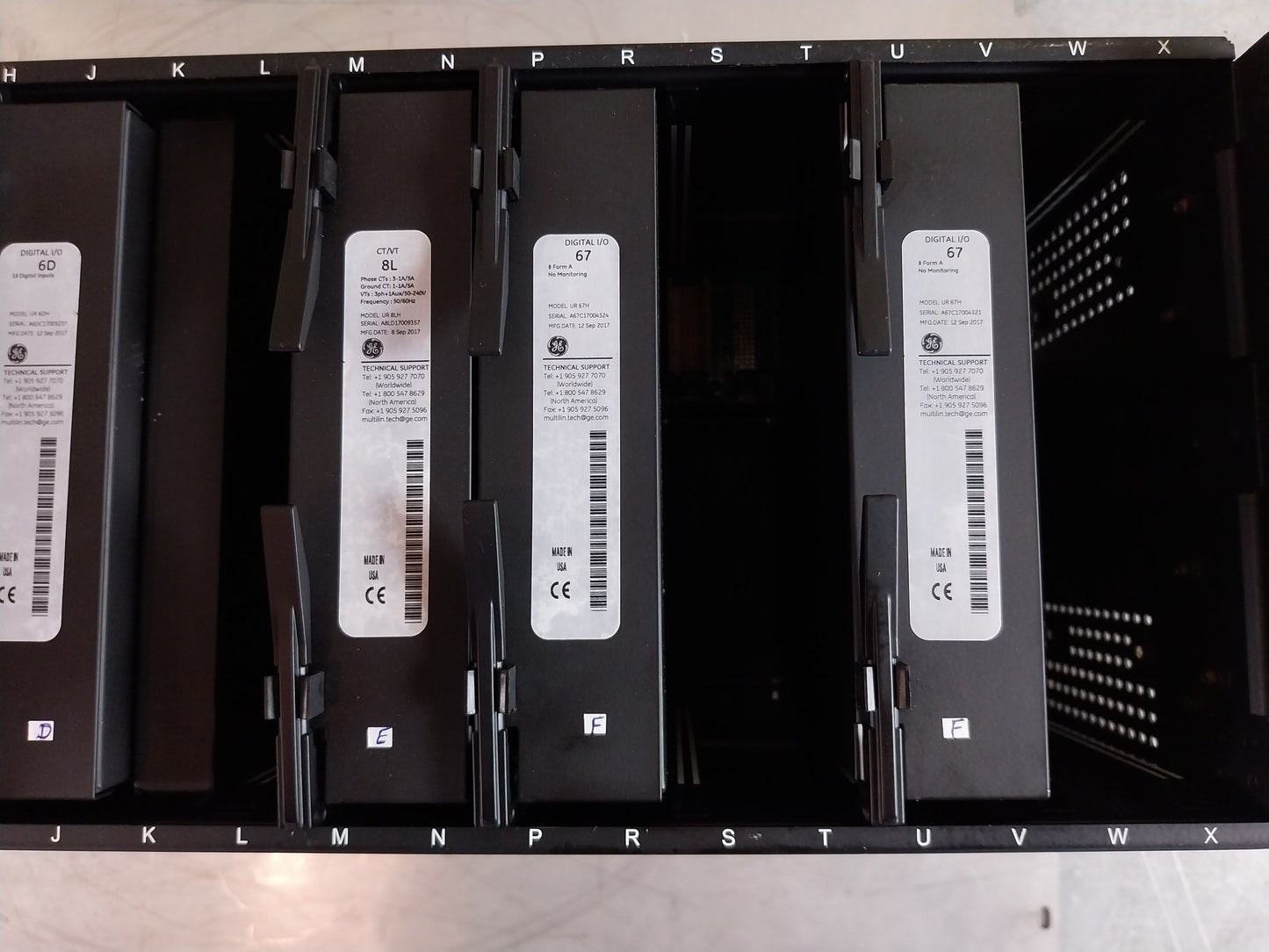 GE T60UJ3HKHF8NH6DM8LP67U67WXX MULTILIN T60 TRANSFORMER MANAGEMENT RELAY