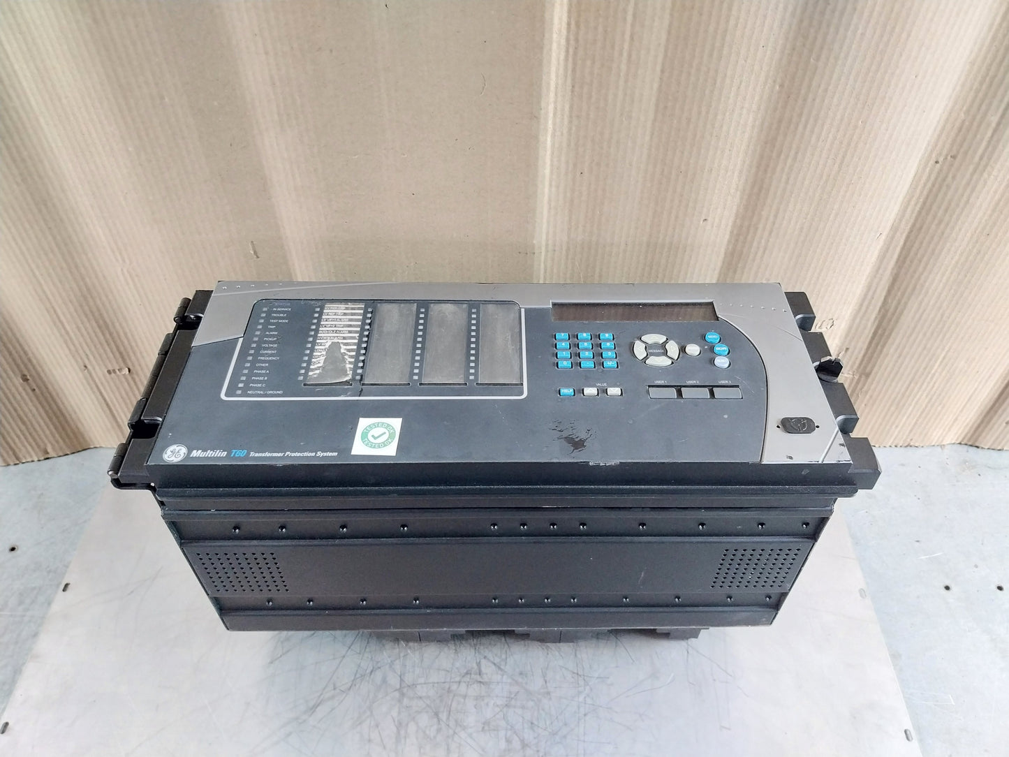 GE T60UJ3HKHF8NH6DM8LP67U67WXX MULTILIN T60 TRANSFORMER MANAGEMENT RELAY