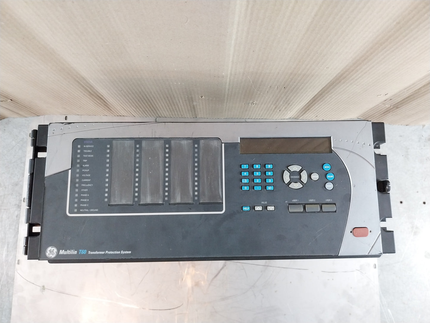 GE T60UJ3HKHF8NH6DM8LP67U67WXX MULTILIN T60 TRANSFORMER MANAGEMENT RELAY