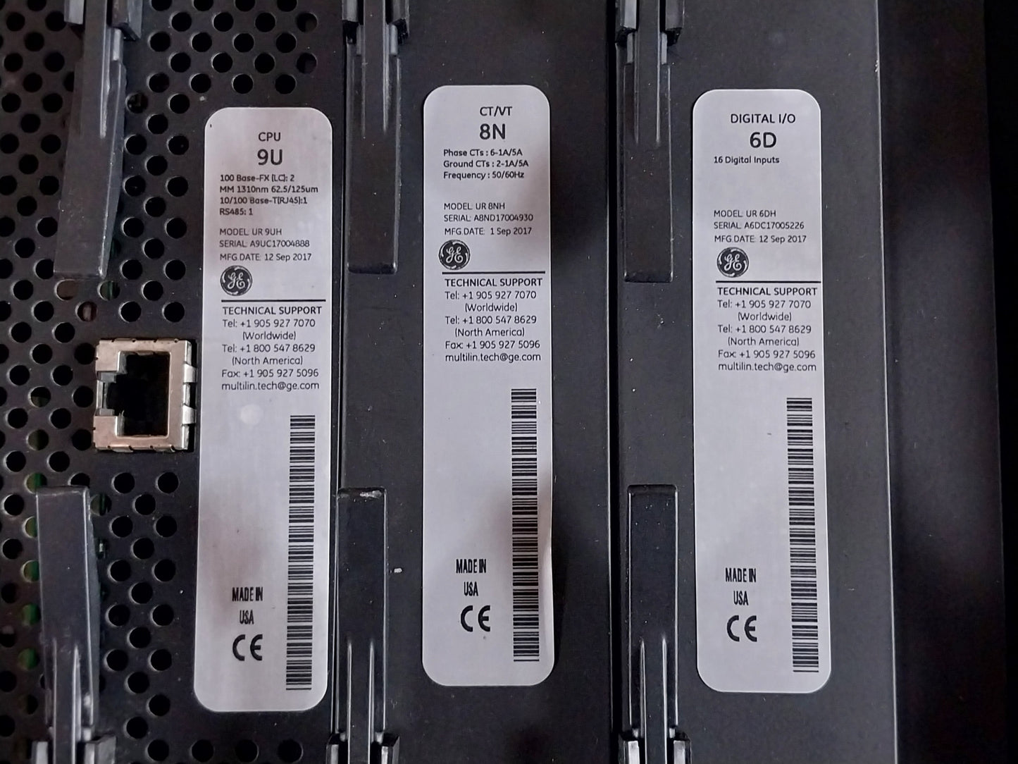 GE T60UJ3HKHF8NH6DM8LP67U67WXX MULTILIN T60 TRANSFORMER MANAGEMENT RELAY