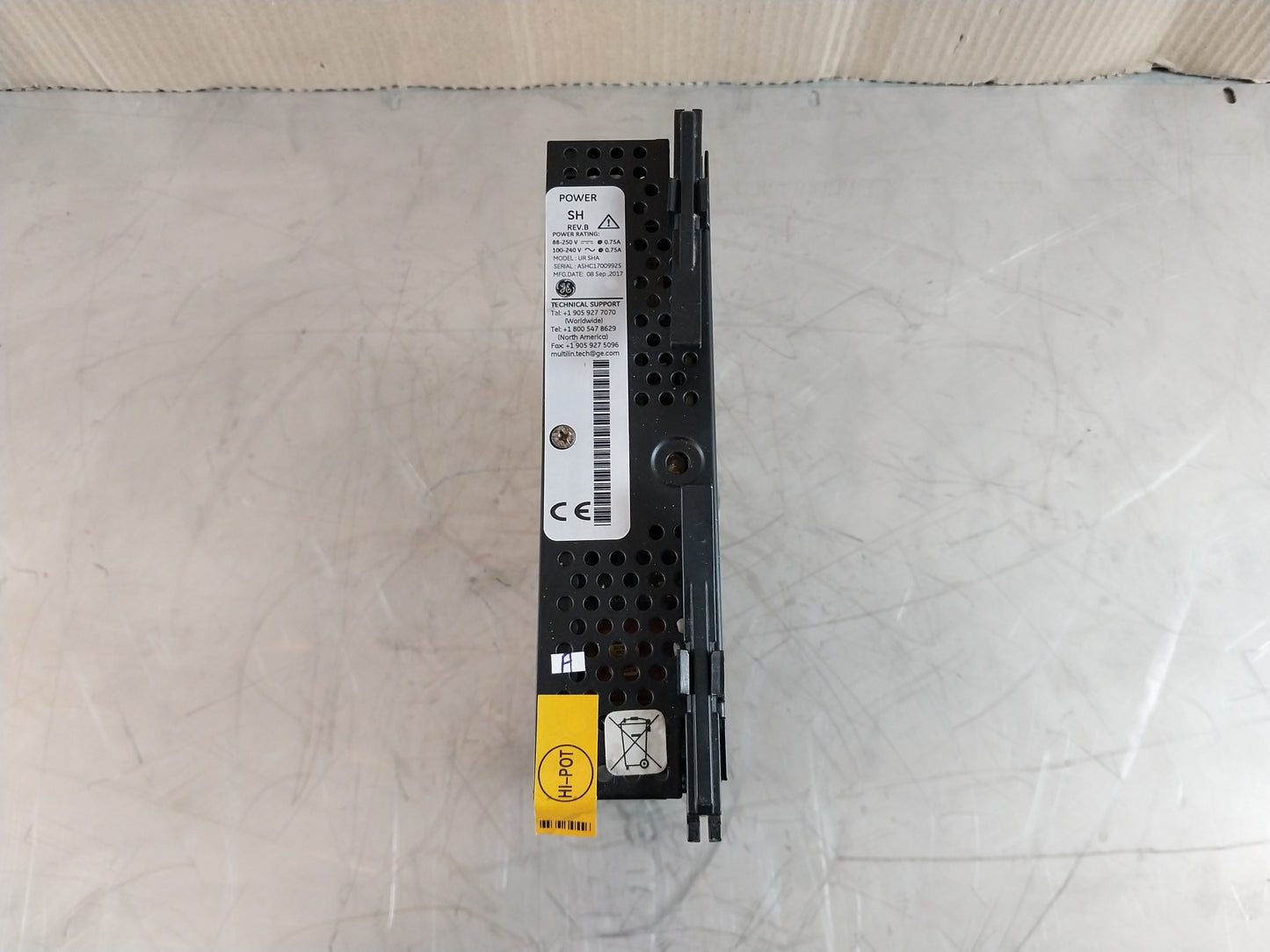 GE T60UJ3HKHF8NH6DM8LP67U67WXX MULTILIN T60 TRANSFORMER MANAGEMENT RELAY