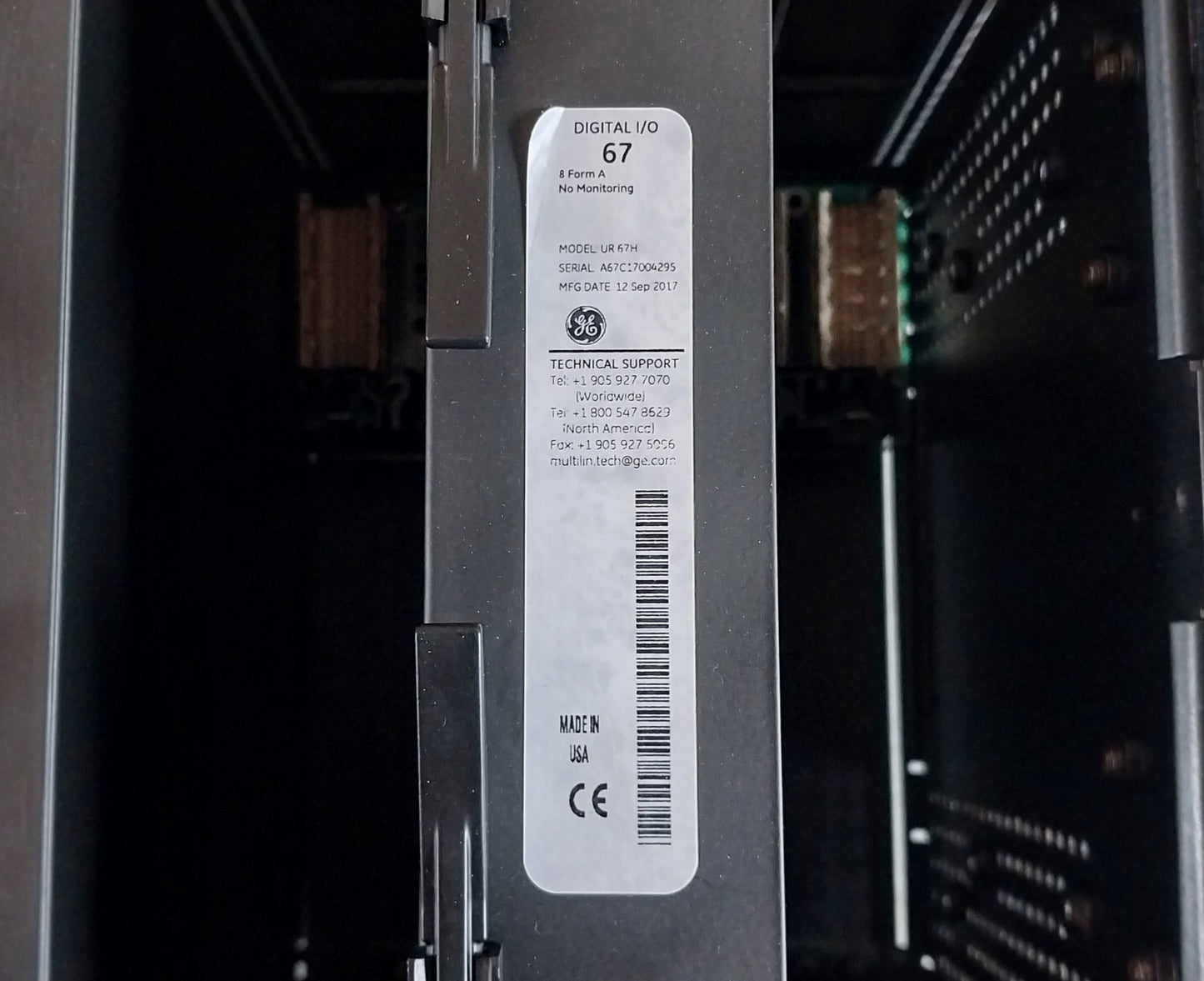 GE T60UJ3HKHF8NH6DM8LP67U67WXX MULTILIN T60 TRANSFORMER MANAGEMENT RELAY