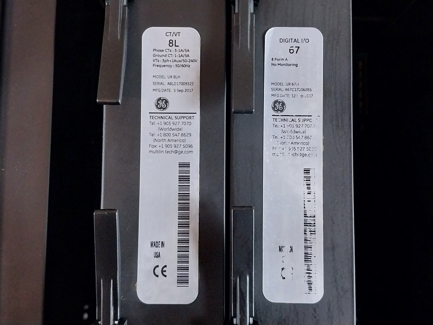 GE T60UJ3HKHF8NH6DM8LP67U67WXX MULTILIN T60 TRANSFORMER MANAGEMENT RELAY