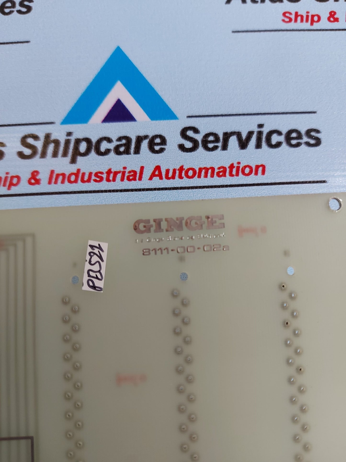 GINGE 8111-00-02b PCB CARD