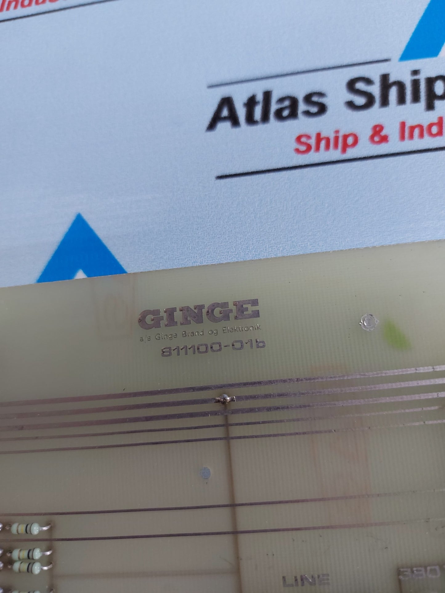 GINGE 811100-01a PCB CARD